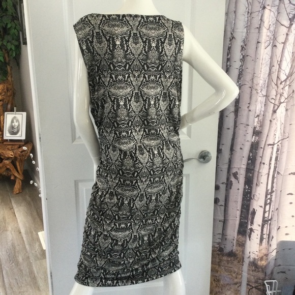 Jules & Leopold leopard print dress rouch sides XL - Picture 3 of 5